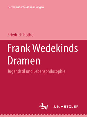 cover image of Frank Wedekinds Dramen